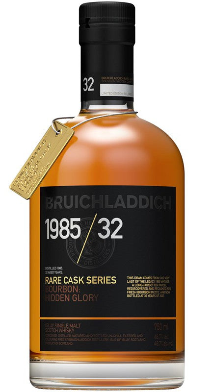 Bruichladdich 32 Year Old 1985 Rare Cask Series: Hidden Glory