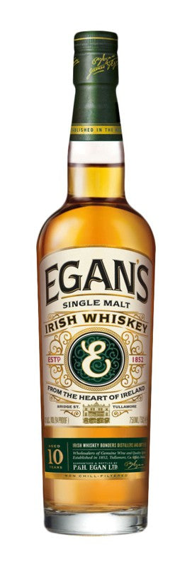Egans 10 Year Old Single Malt Irish Whiskey