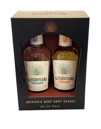 El Tequileno El Tequileno Tequila Gift Pack 2 bottles 375 ml