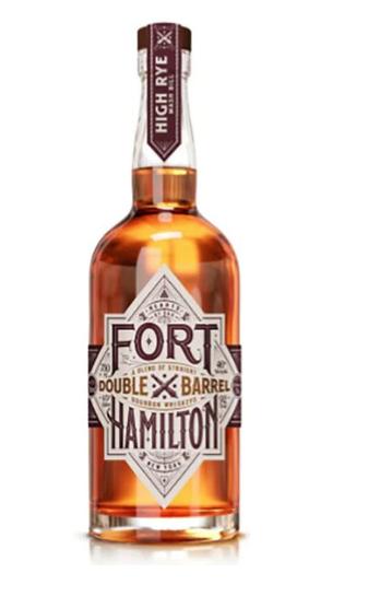 Fort Hamilton, 2 Years Old Double Barrel A Blend Of Straight Bourbon Whiskeys