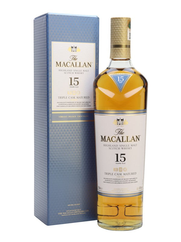The Macallan 15 Year Triple Cask Matured