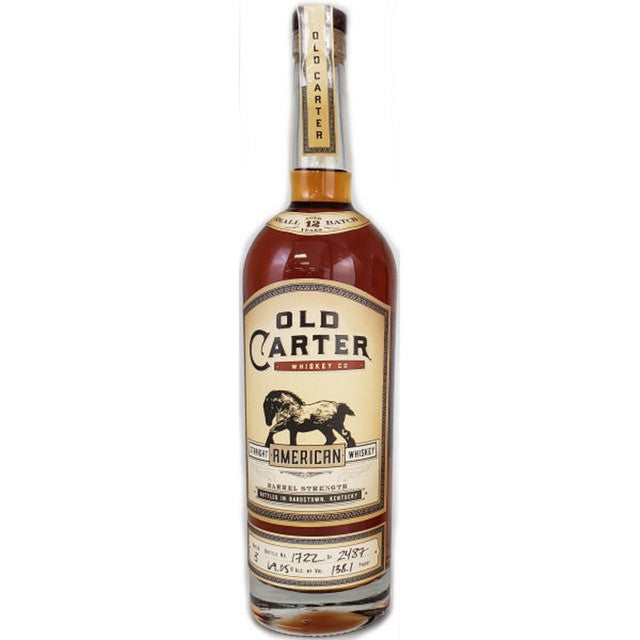Old Carter 12 year straight American batch 3