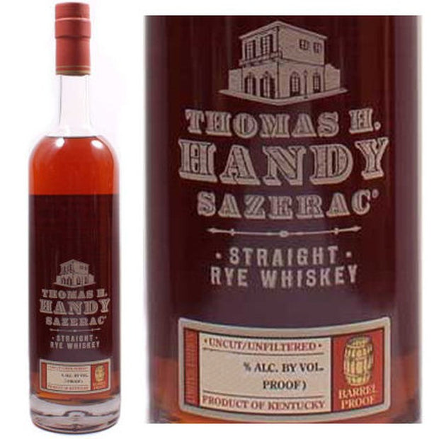 Thomas H Handy Sazerac straight Rye Whiskey 2020