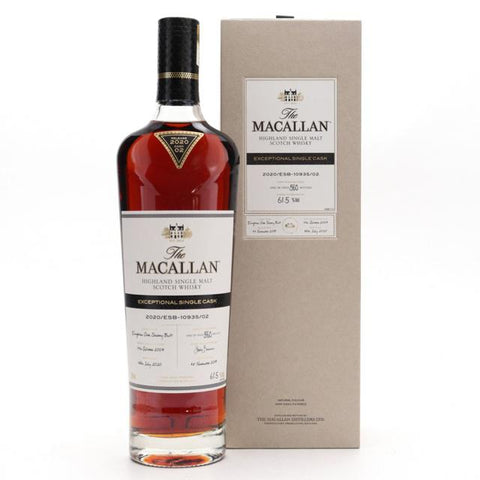 The Macallan Exceptional Single Cask Strength Limited Edition ESB-10935/02