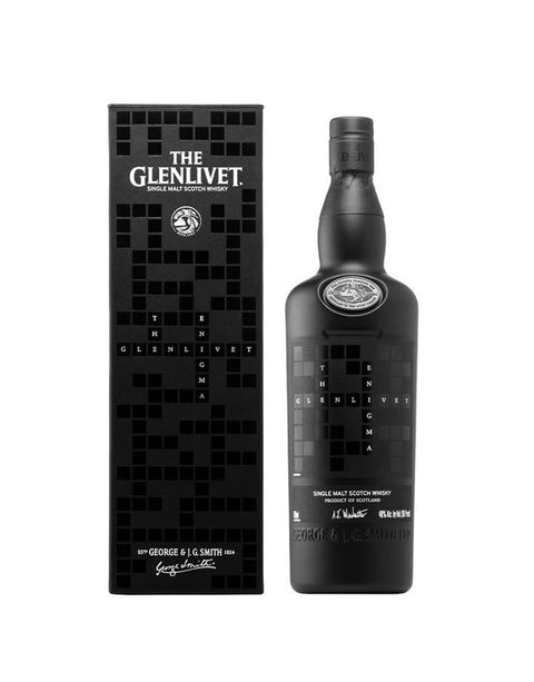 The Glenlivet Single Malt Scotch Whisky Black Enigma