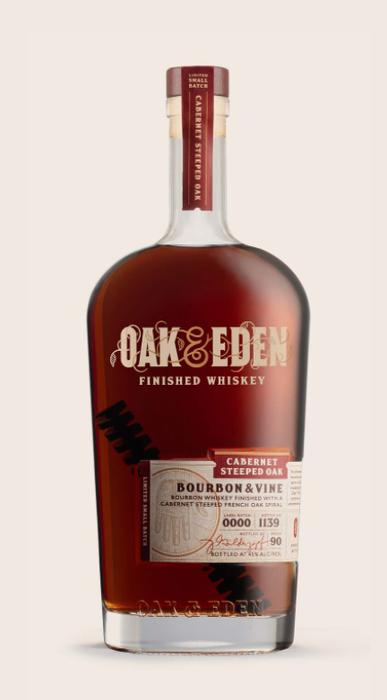 Oak and Eden Cabernet  Steeped Oak Bourbon & Vine (Batch 0013) 90 Proof