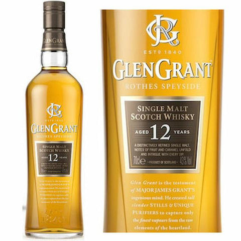 Glen Grant 12 Year Single Malt Scotch Whisky