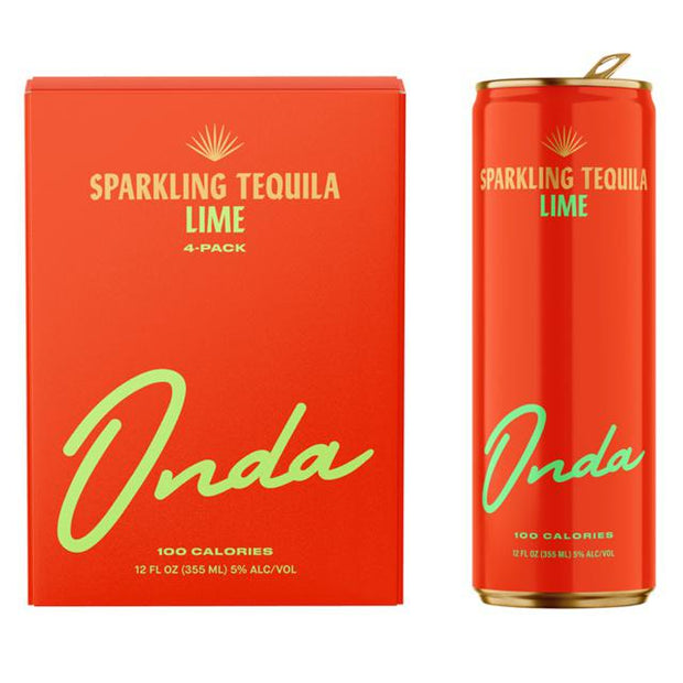 Onda Sparkling Tequila Lime (4Pack)12 Fl