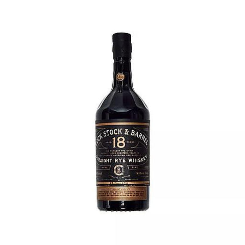 Lock Stock and Barrel 18 Year Old Straight Rye - 750ml