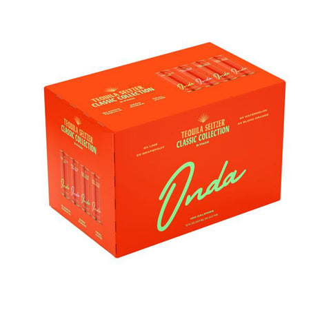 Onda Sparkling Tequila Classic Collection (6Pack)12 Fl