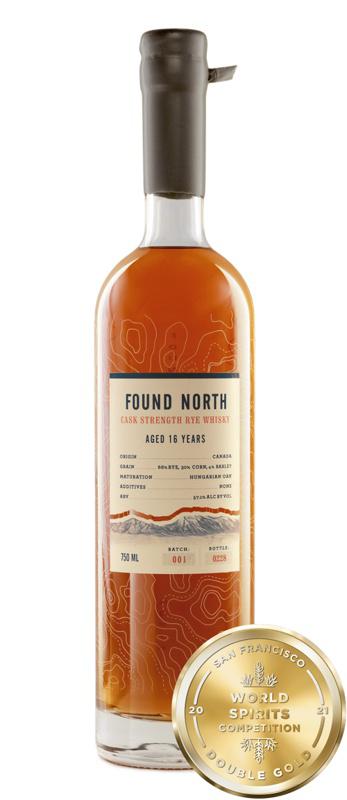 Found North Batch 001 - 16yr Cask Strength Rye Whisky