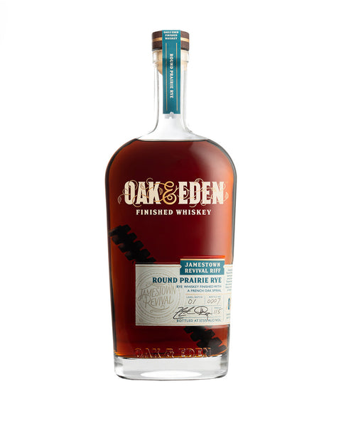Oak and Eden Round Prairie Rye JamesTown Revival 750 ml