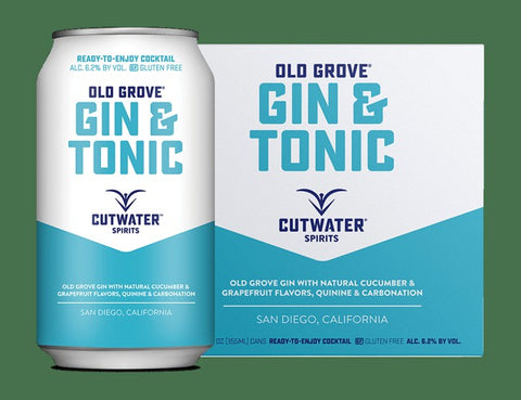 Cutwater Gin and Tonic 4 pack cans