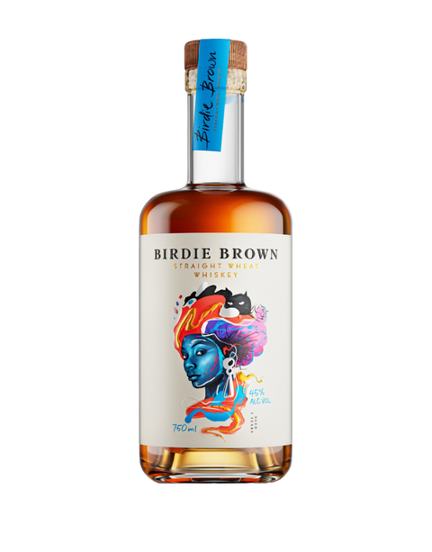 Birdie Brown Straight Wheat Whiskey 3 year 750ml