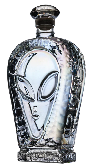 Alien Tequila Silver Gift Set 5pk/w 2 50ml 750 ml