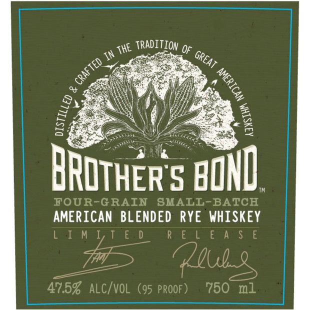 Brothers Bond Rye Limited Release 750 ml