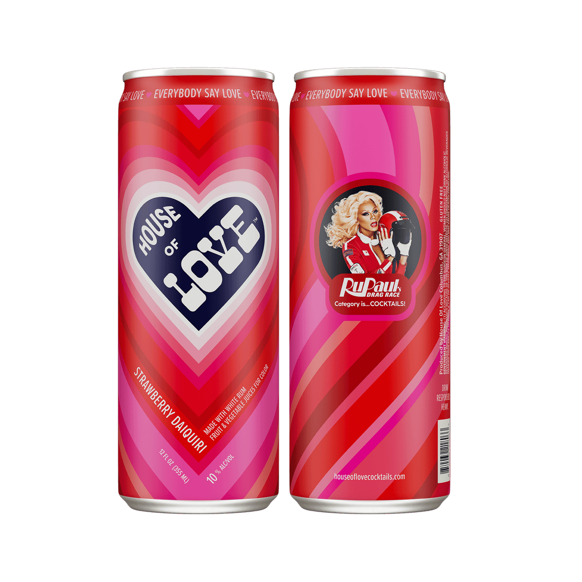 House of Love Strawberry Daiquiri 12 fl oz