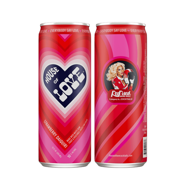 House of Love Strawberry Daiquiri 12 fl oz