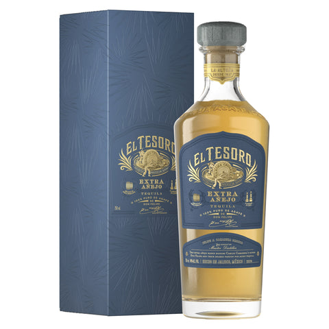 El Tesoro Extra Anejo Tequila 750 ml