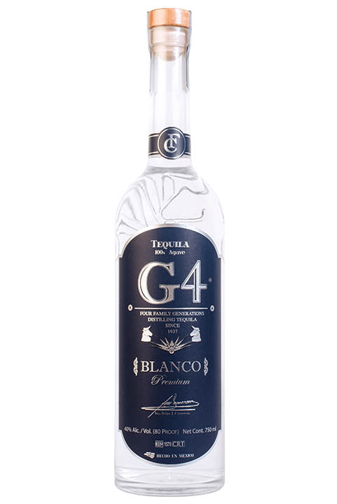 G4 Tequila Blanco 80 proof 750 ml