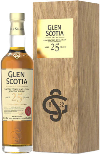 Glen Scotia Campbeltown Single malt Scotch Whisky Aged 25 Years 700 ml