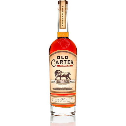 Old Carter Straight Bourbon Whiskey Batch 3-CA 750 ml