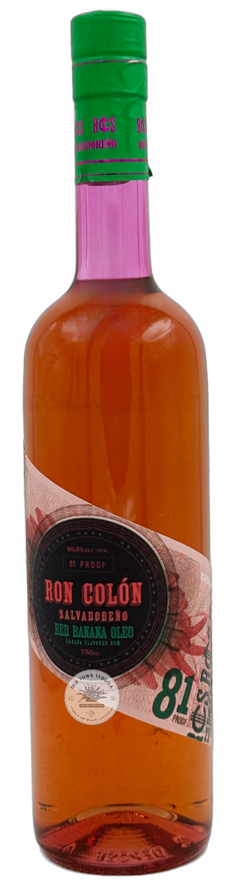 Ron Colon Salvadoreno Red Banana Oleo 750 ml