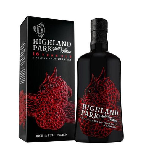 Highland Park Twisted Tattoo 16 Year Old 750 ml