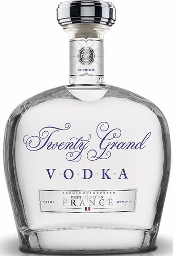 Twenty Grand Vodka France Silver