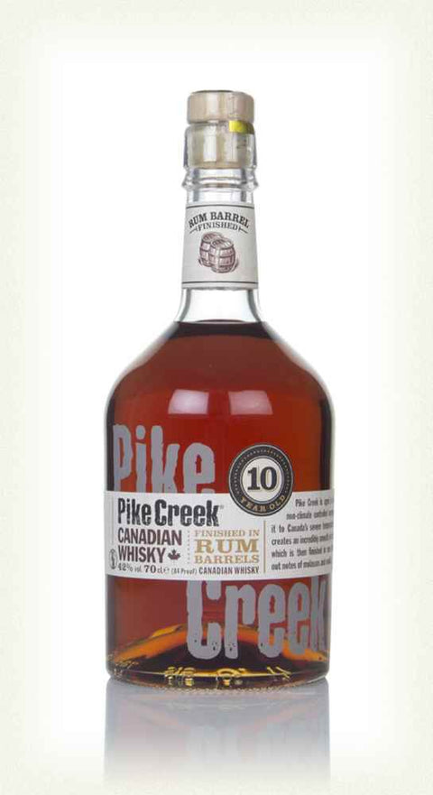 Pike Creek 10 Year Old Whisky in Rum Barrels