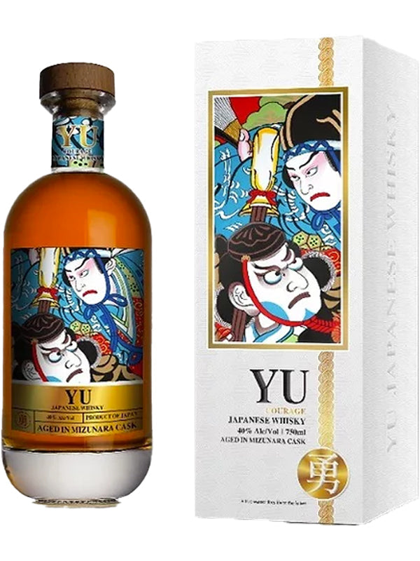 Yu Courage Japanese Mizunara Cask 750 ml