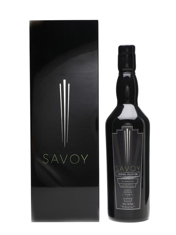 Savoy Cocktails Manhattan Whiskey