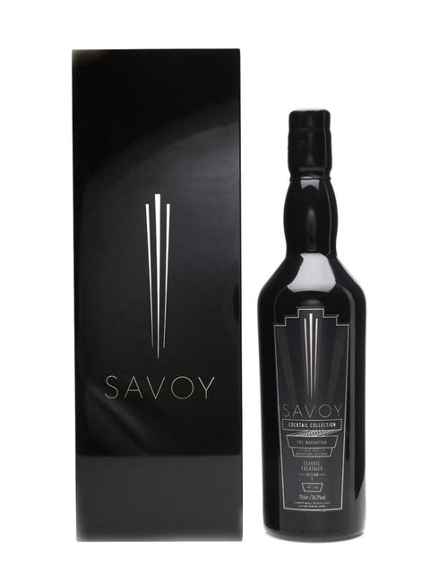 Savoy Cocktails Manhattan Whiskey