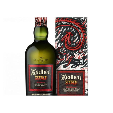 Ardbeg Scorch The Ultimate Islay Single Malt Scotch Whisky Limited Edition Fiercely Charred Casks