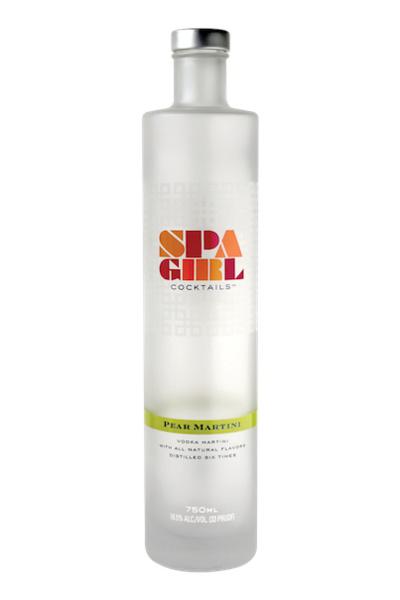 Spa Girl Cocktails Pear Martini 33 Proof