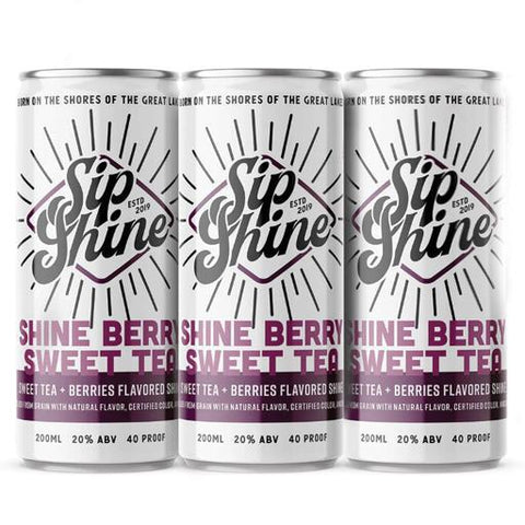 Sip Shine Shine Berry Sweet Tea 4 pk