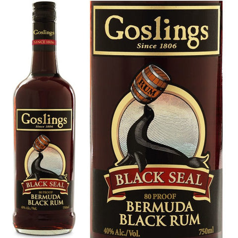Goslings Black Seal 80 Proof (Bermuda Black)