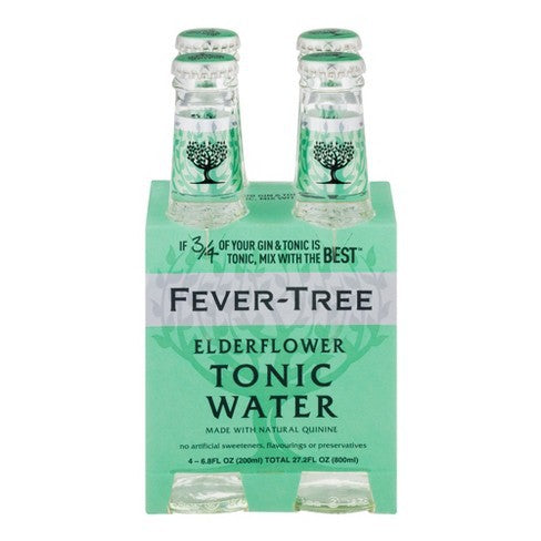 Fever Tree Elderflower Tonic Water (4 pack)