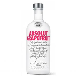 Absolut Vodka Grapefruit Flavored Sweeden 750Ml