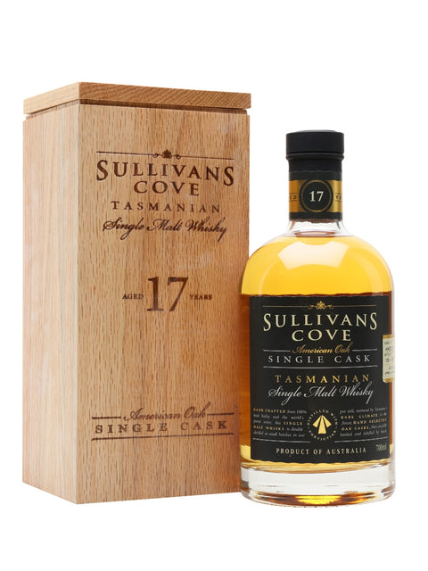 Sullivans Cove 17 Years Aged American Oak Single Cask Tasmanian Single Malt Whiskey 750 ml