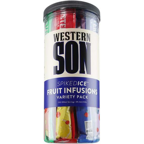 Western Son Spiked Ice Fruit Infusions Variety Pack (12)