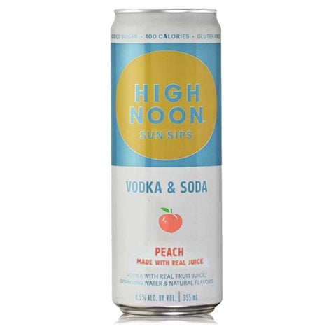 High Noon Sun Sips Hard Seltzer Peach (4 Pack)
