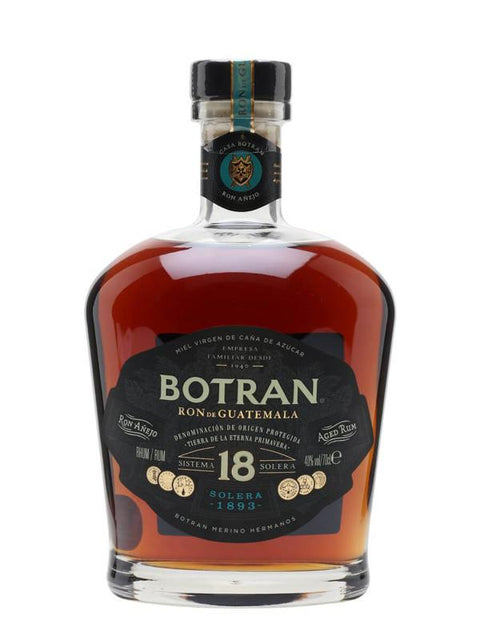 Botran 18 Year Old Solera 1893 Guatemala
