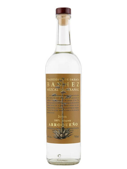 Banhez Mezcal Artesalnal Joven Mahuey Arroqueno