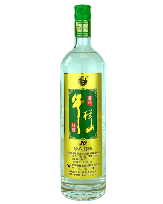 Niu Lan Shan Zhen Pin Chen Niang Baijiu 1 L