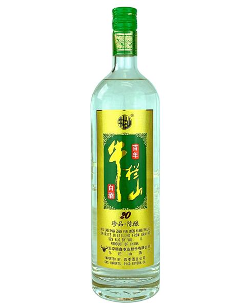 Niu Lan Shan Zhen Pin Chen Niang Baijiu 1 L