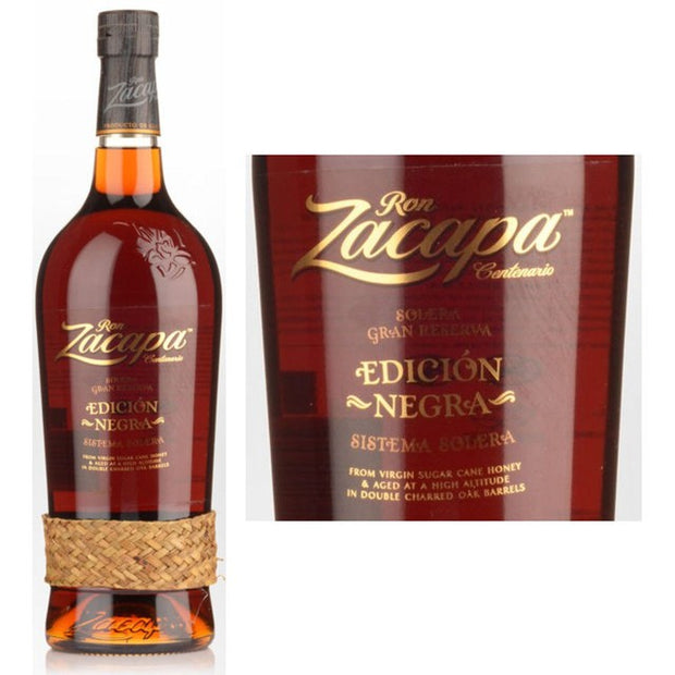 Ron Zacapa Centenario Solera Gran Reserva Edicion Negra Rum