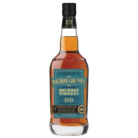 Daviess County sour mash 96 proof straight bourbon
