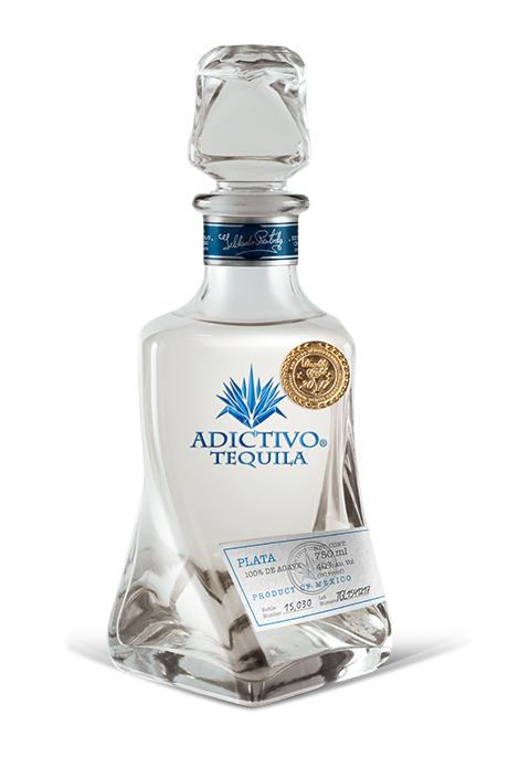 Adictivo Tequila Plata Bottle