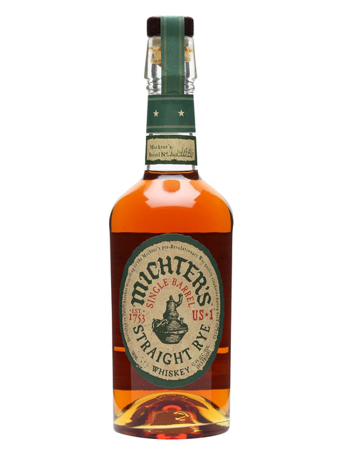 Michters Single Barrel Straight Rye 750 ml